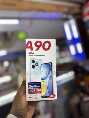 New Itel A90 128 GB Black