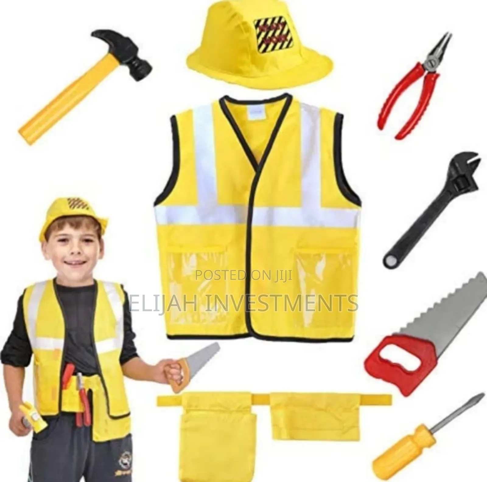 Kids Engineer Role Play Costume Set