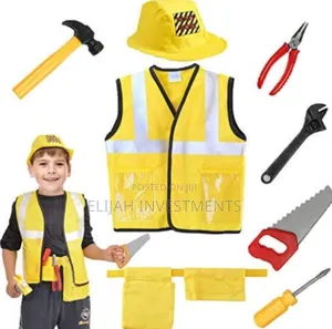 Kids Engineer Role Play Costume Set