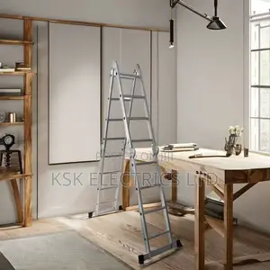 Multi-Purpose 3-Step Aluminium Folding Ladder Home Use