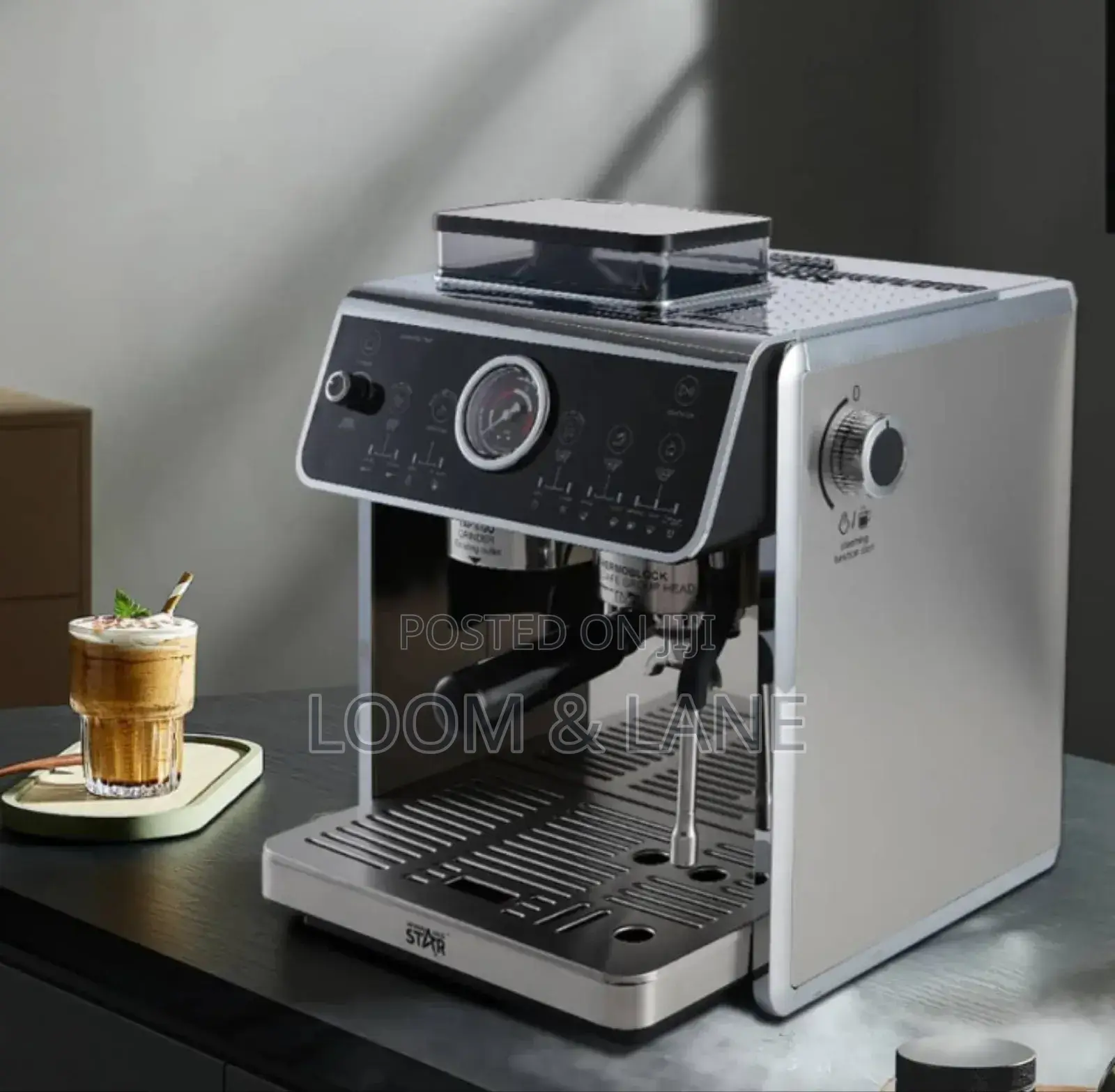 Winningstar St-9714 Espresso Coffee Machine With Grinder.