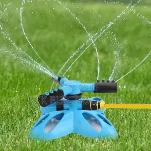 Photo - Automatic Garden Watering Lawn Sprinklers 360 Rotating
