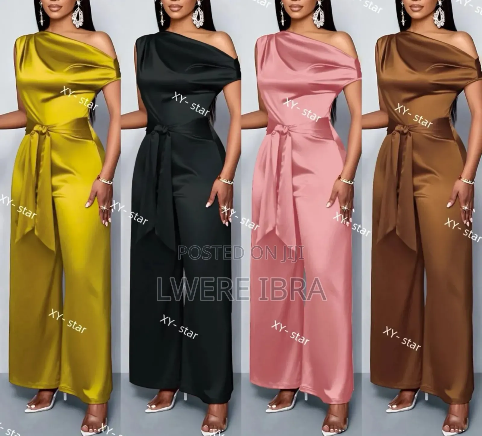 Satin Jumpsuits for Women Size M-2xl