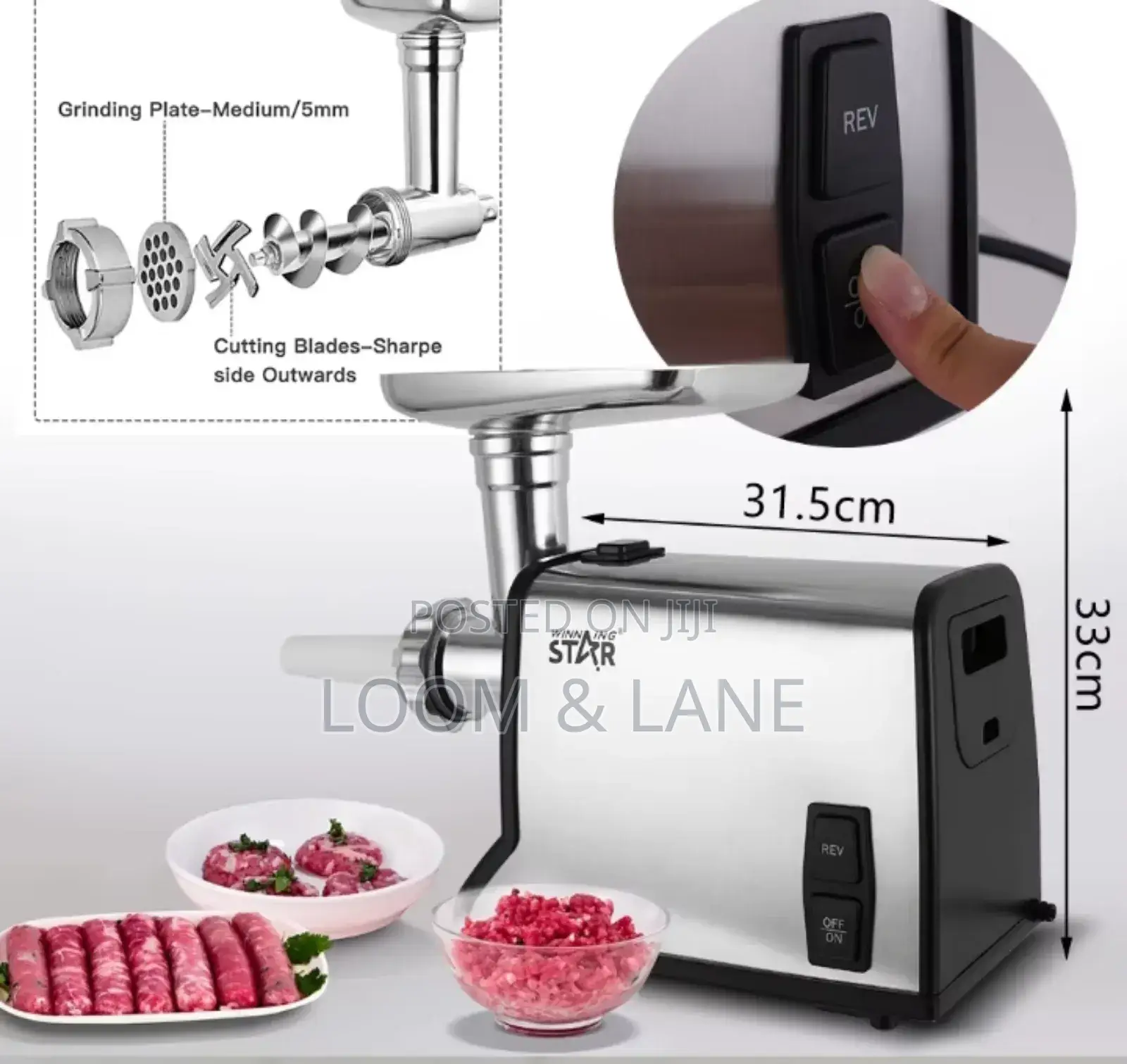 Winning Star St-5518 Electric Meat Grinder