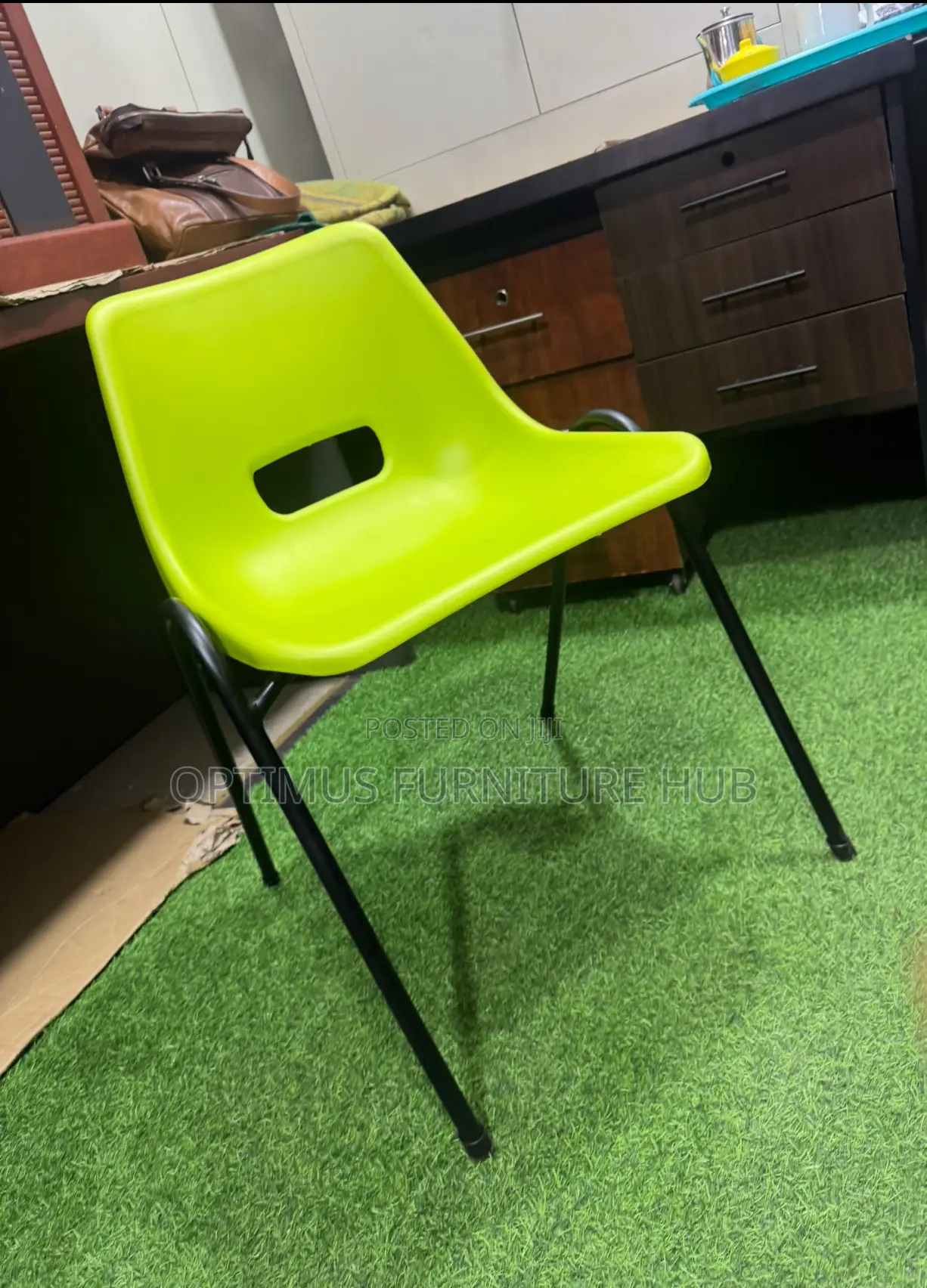 Green Plastic Chair