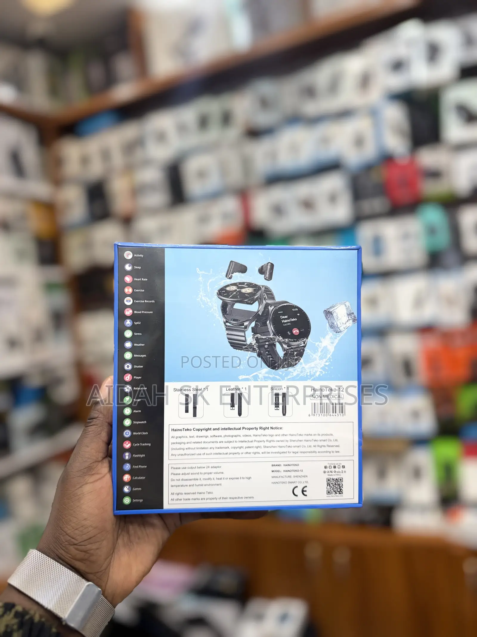 Haino Teko 12 Smart Watch With Buds