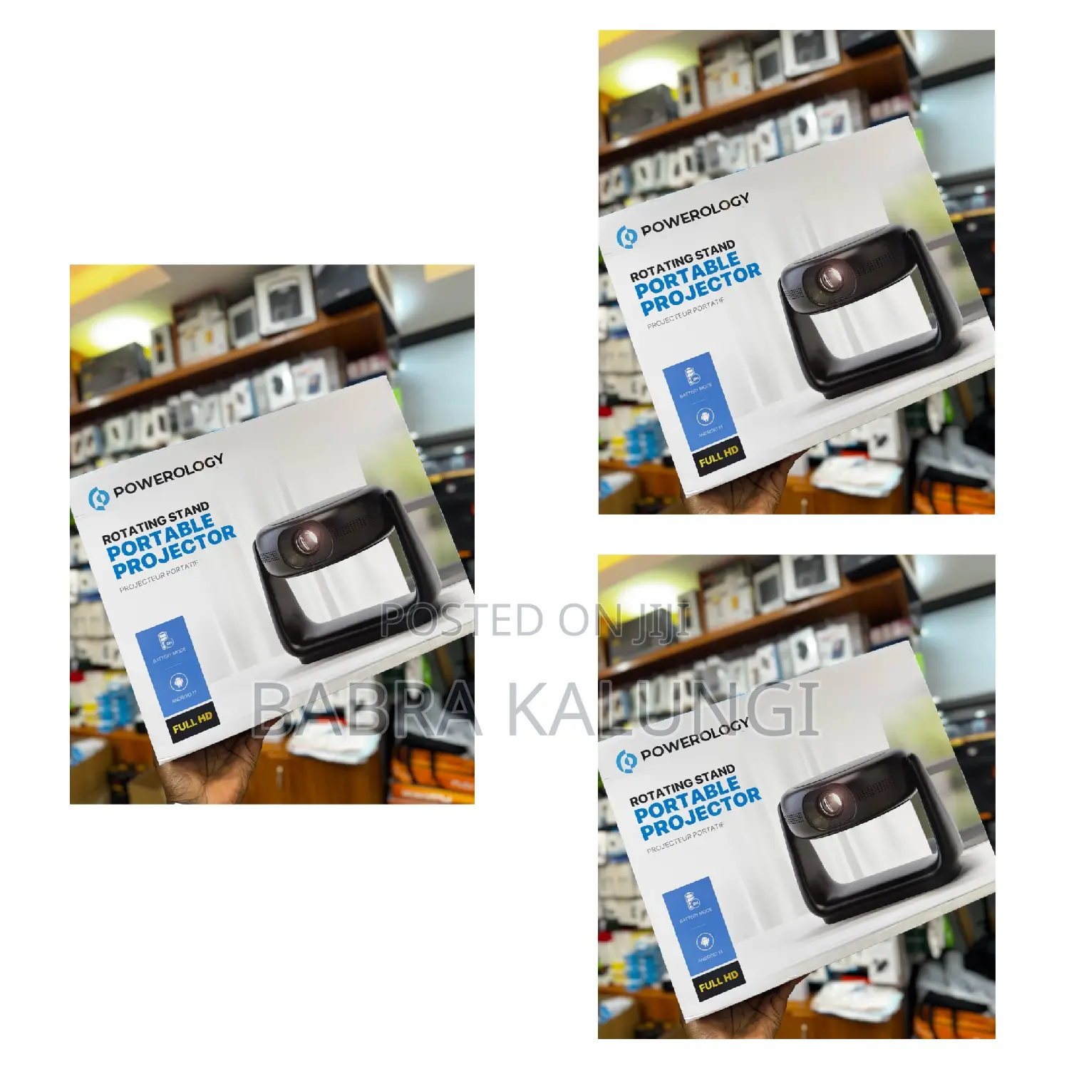 Powerology Portable Projector