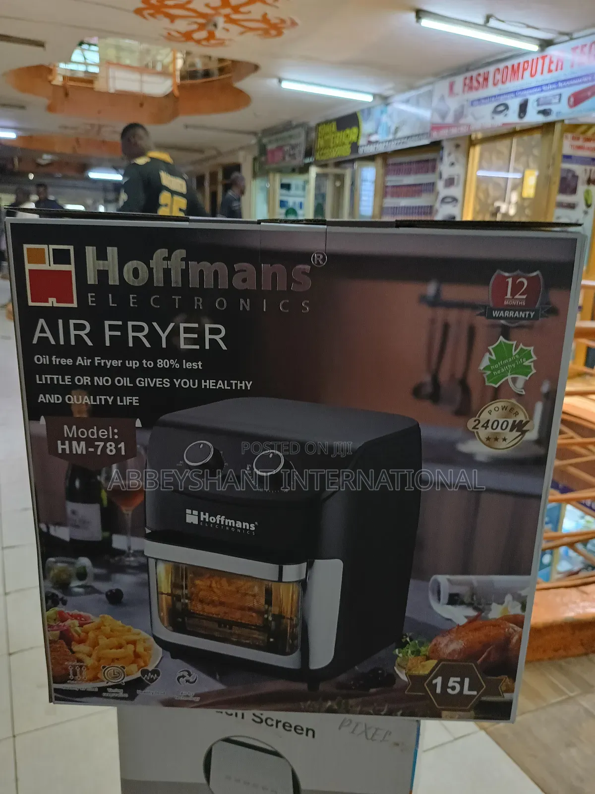 Commercial Hoffmans Air Fryer 15 Liters Over Size Air Fryer