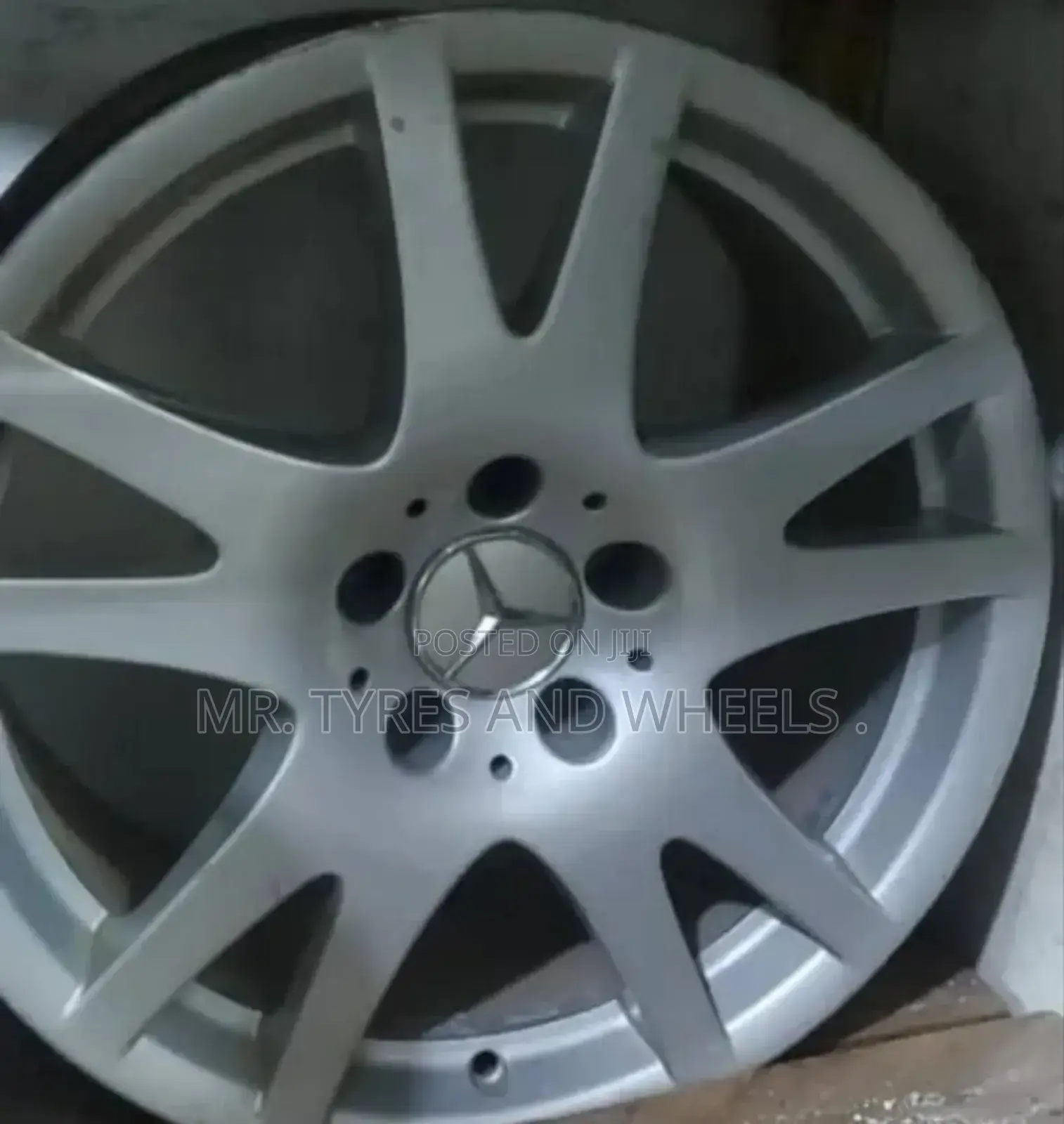 Size 17 Benz Original Rims Time to Change Your Rims.