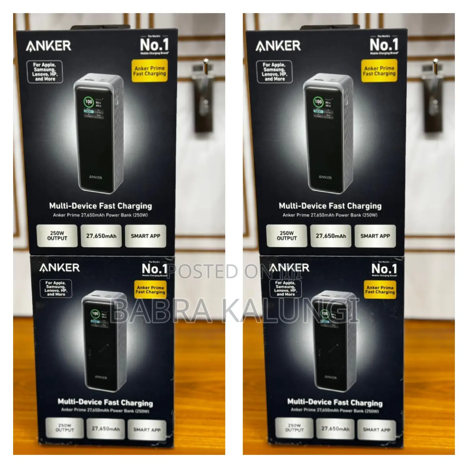 Anker Prime Power Bank, 27,650mah