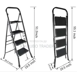 Foldable Portable 4 Step Ladder