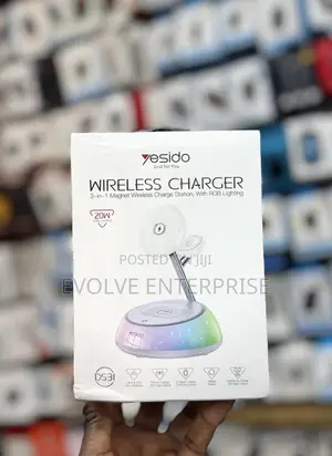 Yesido Ds31 3-in-1 Magnetic Wireless Charging Stand