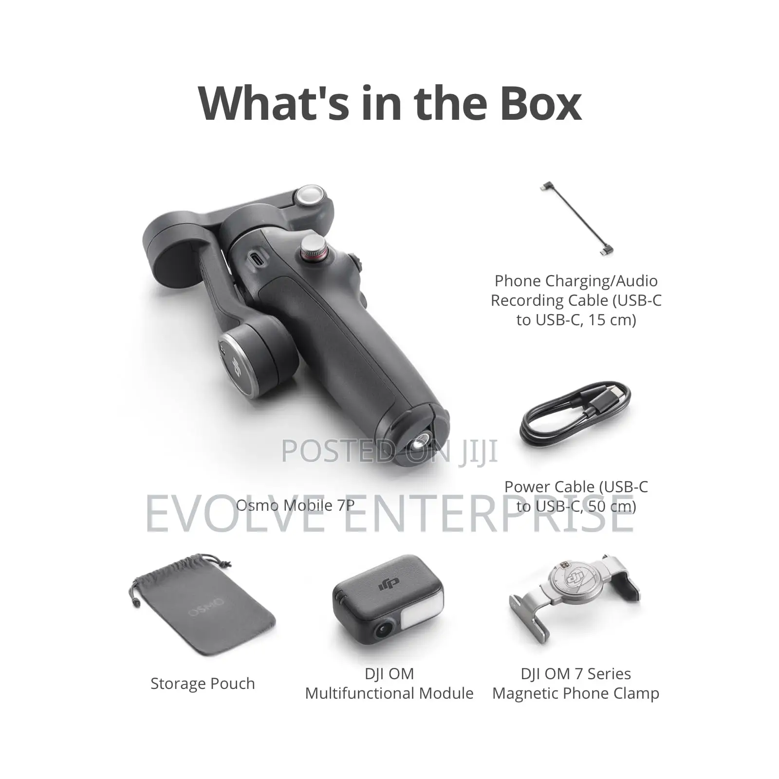 Dji Osmo Mobile 7p Gimbal Stabilizer for Smartphones