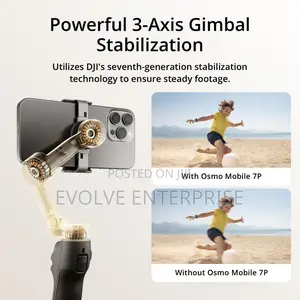 Dji Osmo Mobile 7p Gimbal Stabilizer for Smartphones