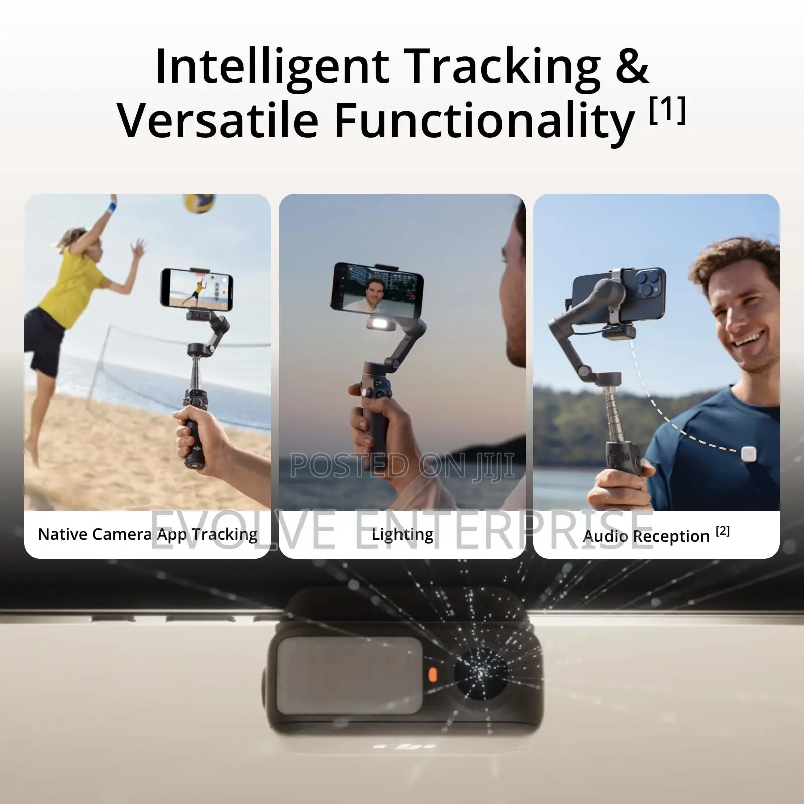 Dji Osmo Mobile 7p Gimbal Stabilizer for Smartphones