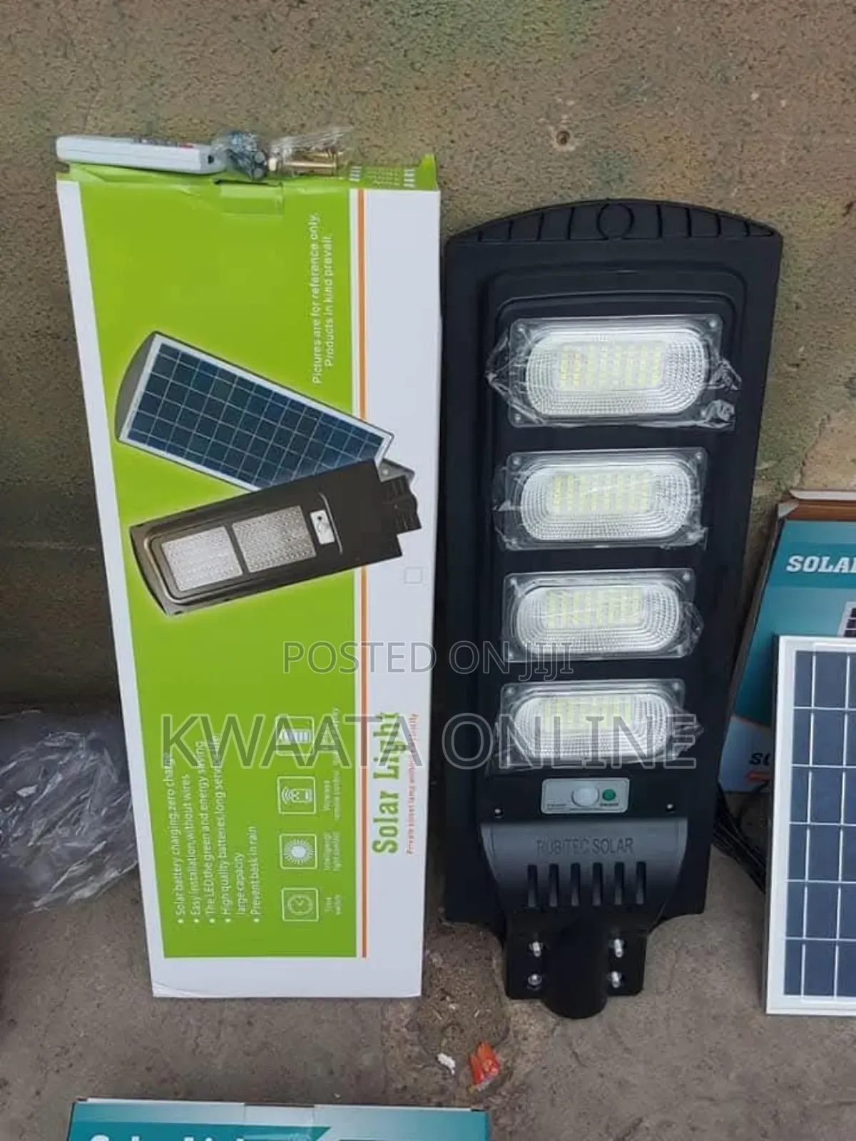 180w Solar Integrated Outdoor Led All In One With Remote