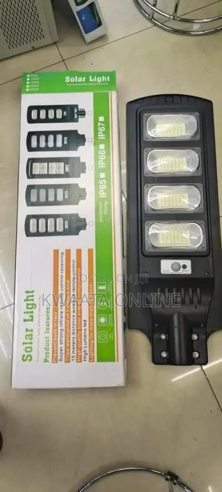 180w Solar Integrated Outdoor Led All In One With Remote