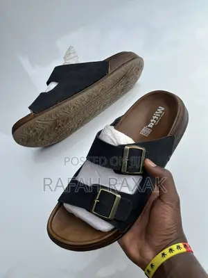 New Classic Men’S Witta Double Strap Buckle Sandals