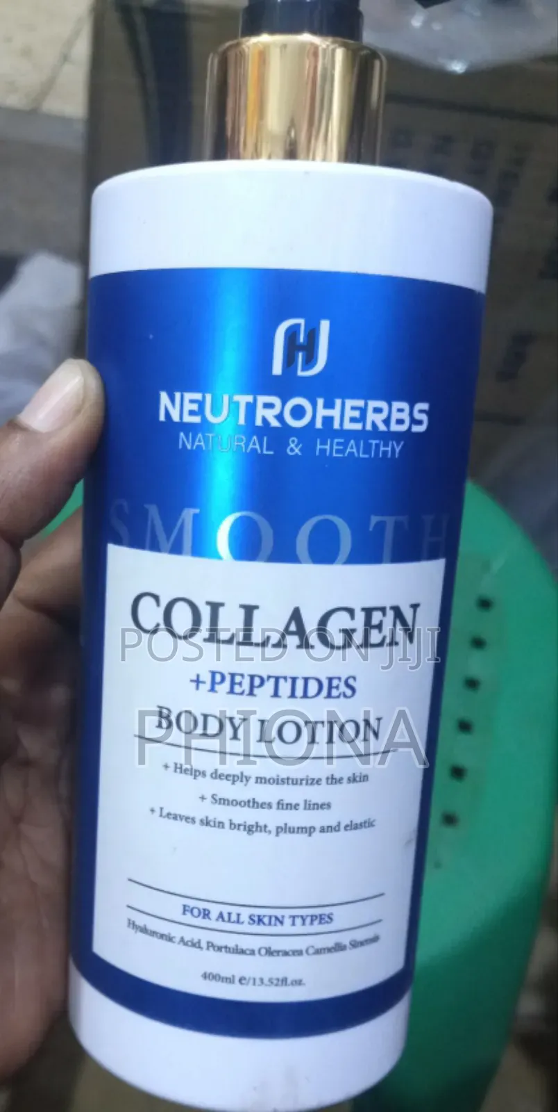 Collagen +Peptides Body Lotion