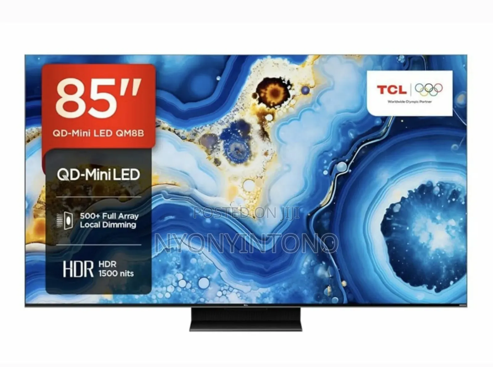 TCL 85" Uhd Flameless Tv With Bluetooth