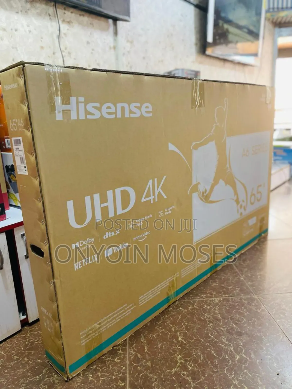 New 65" Hisense Smart Uhd Tv