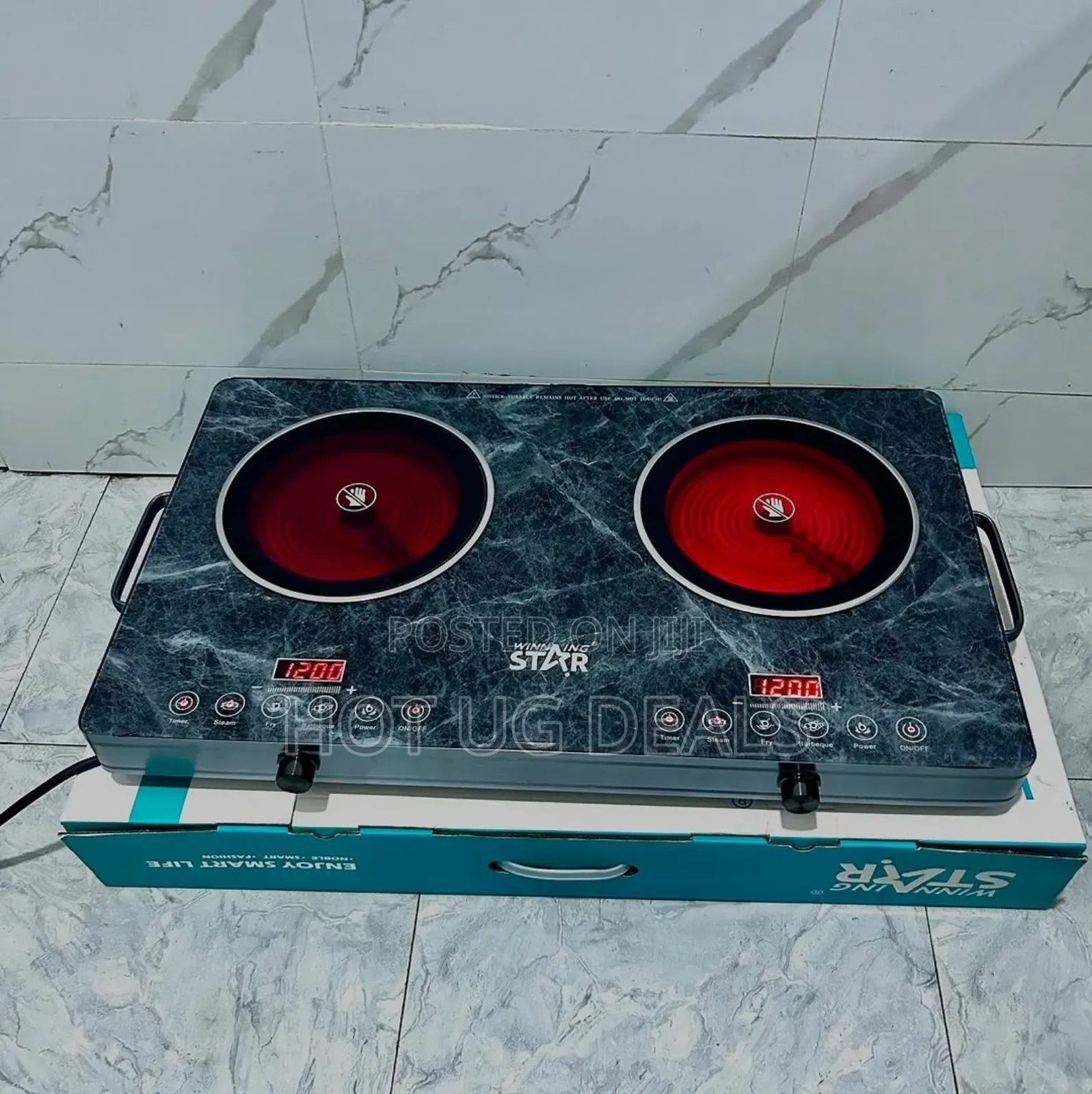 Winning Star Double Ceramic Infrared Cooker Hotplate