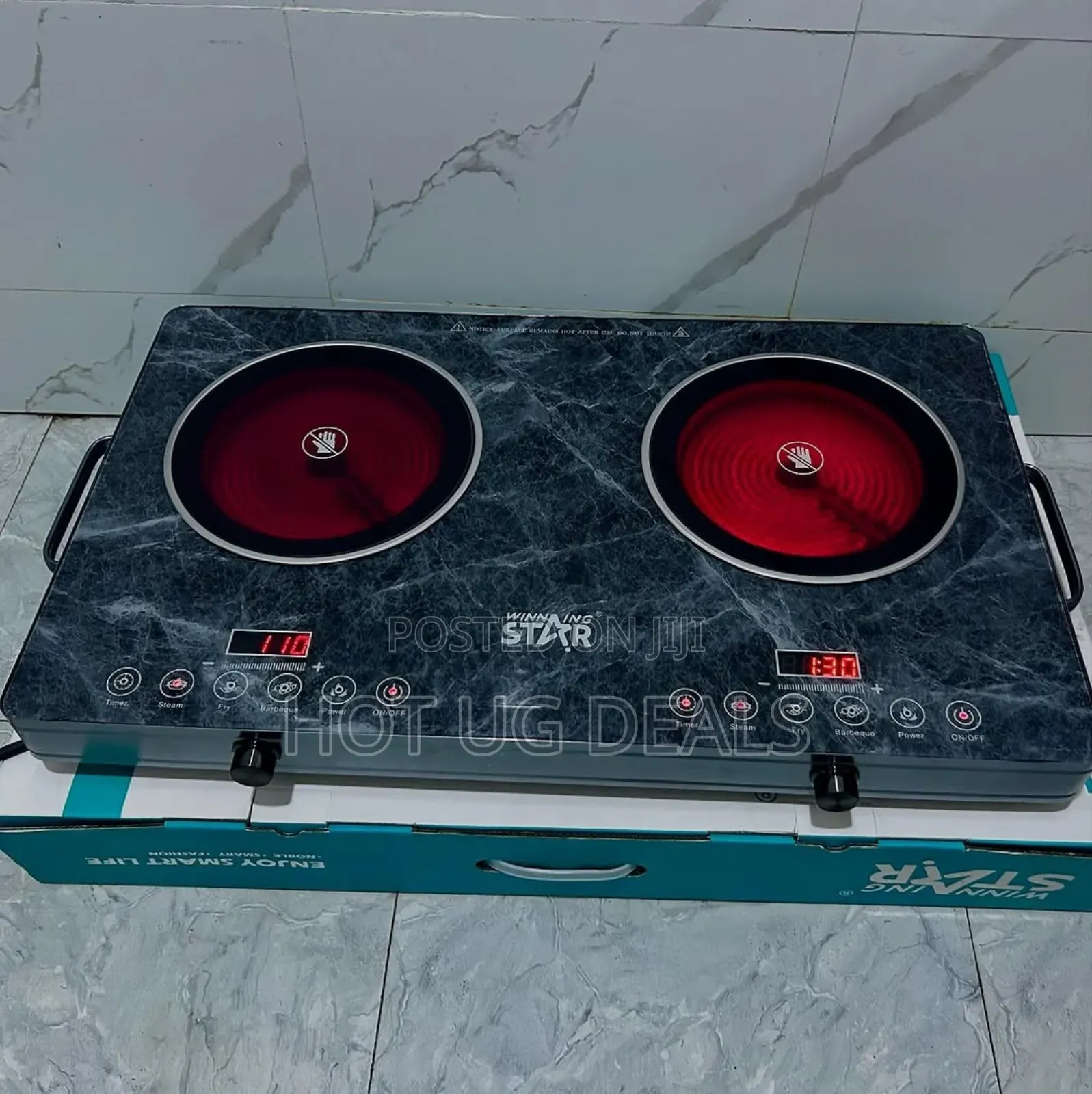 Winning Star Double Ceramic Infrared Cooker Hotplate