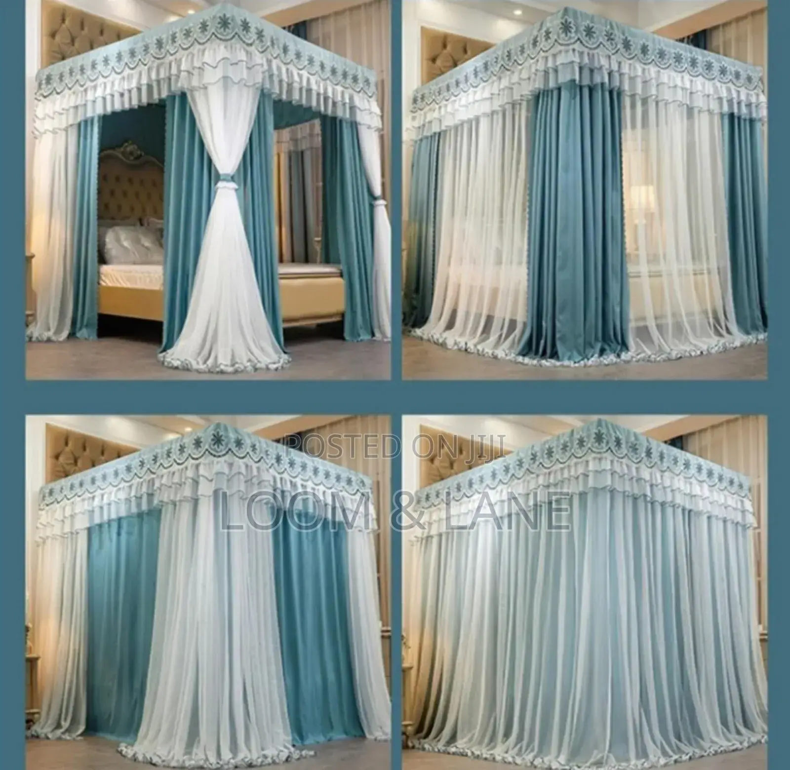 4 Stand Curtain Mosquito Net