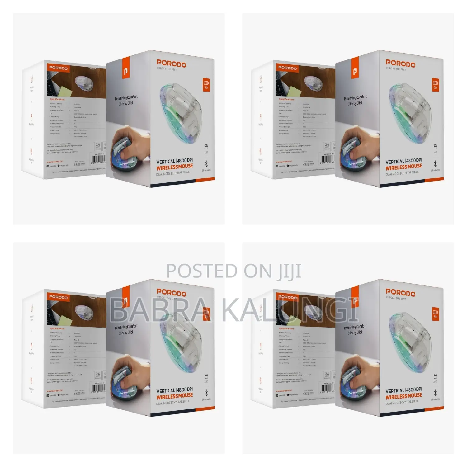 Porodo Wireless Mouse