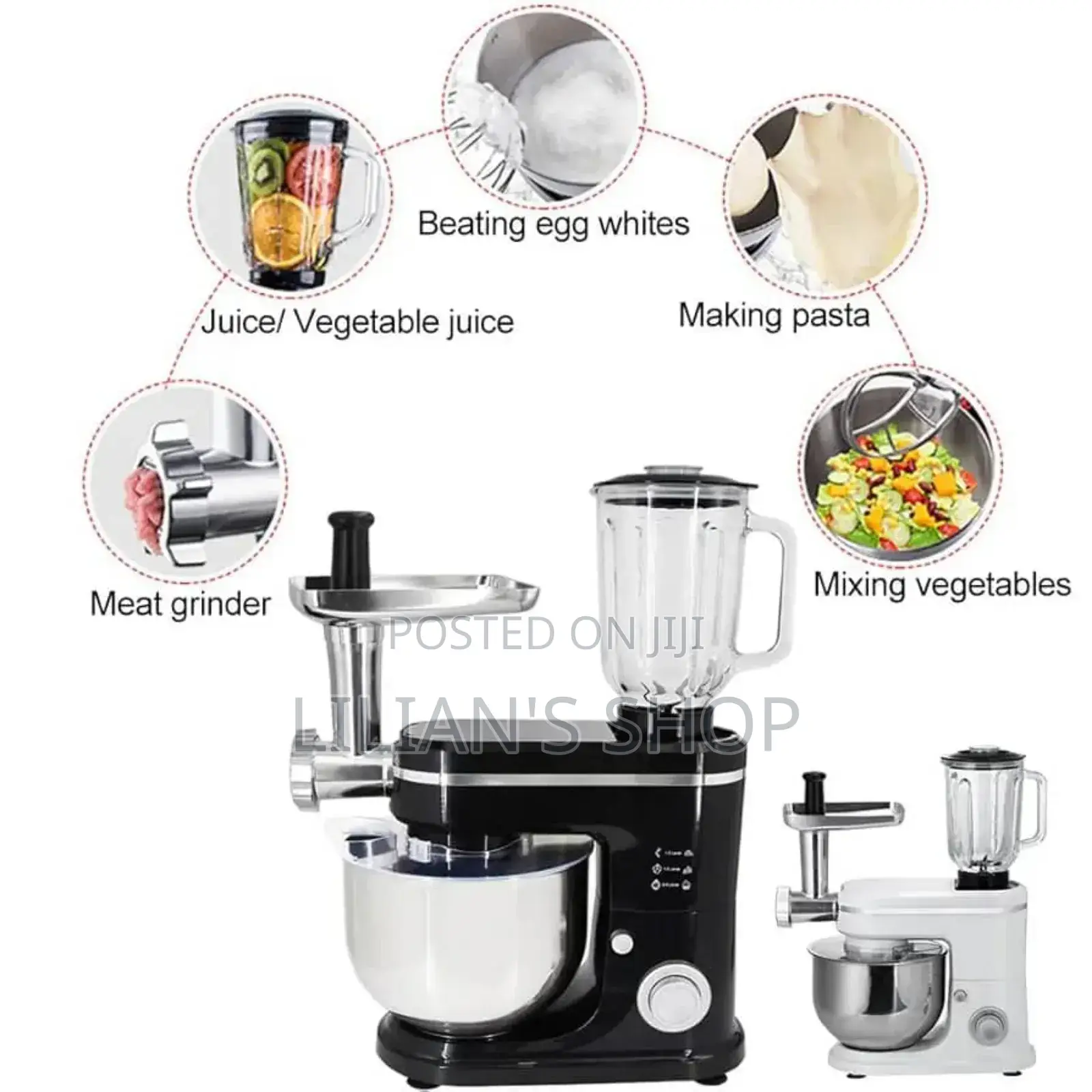 Hoffmans 3 in 1 Stand Mixer, Model Hm-8085.