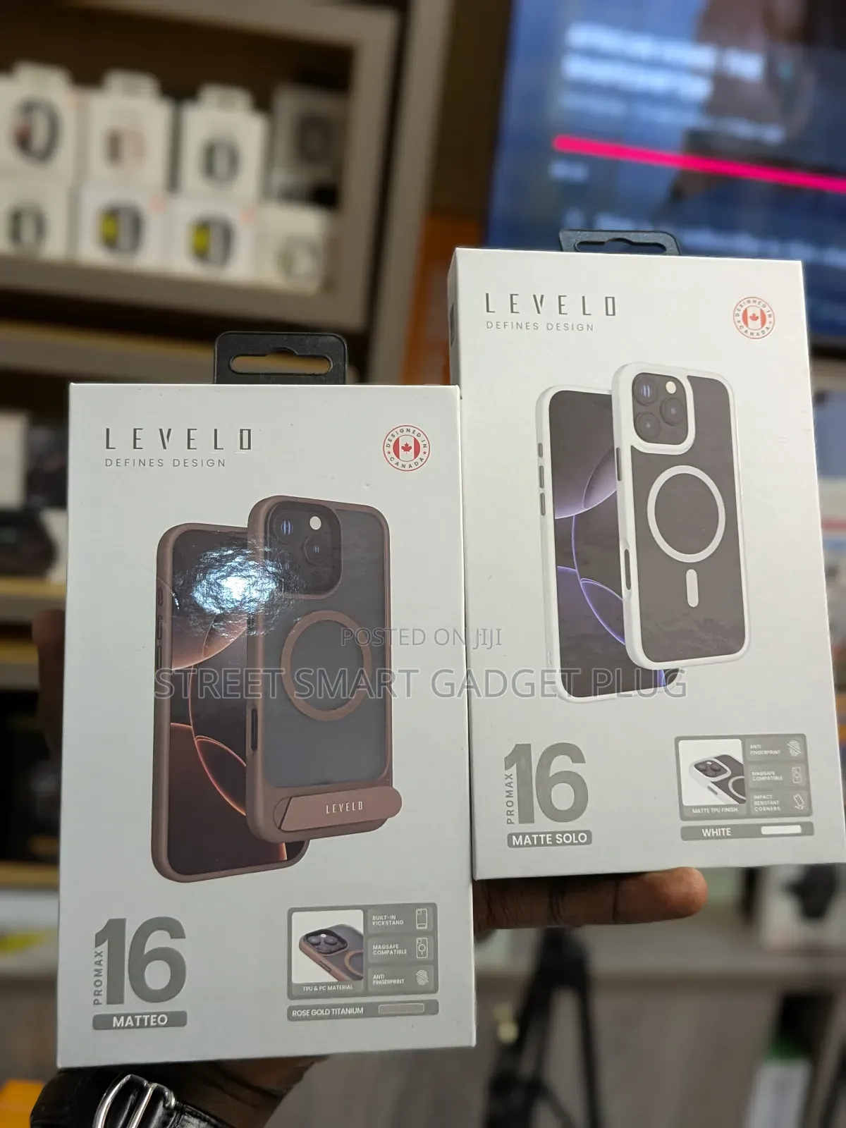 Levelo Mag-Safe Cases 16promax