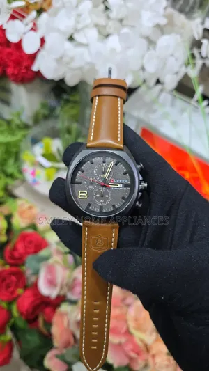 Curren Men's Original Wrist Time Piece Leather Strapped