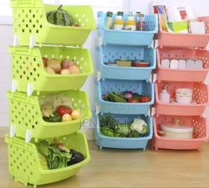 4 Tier Kitchen Fruit Vegetable Storage Rack