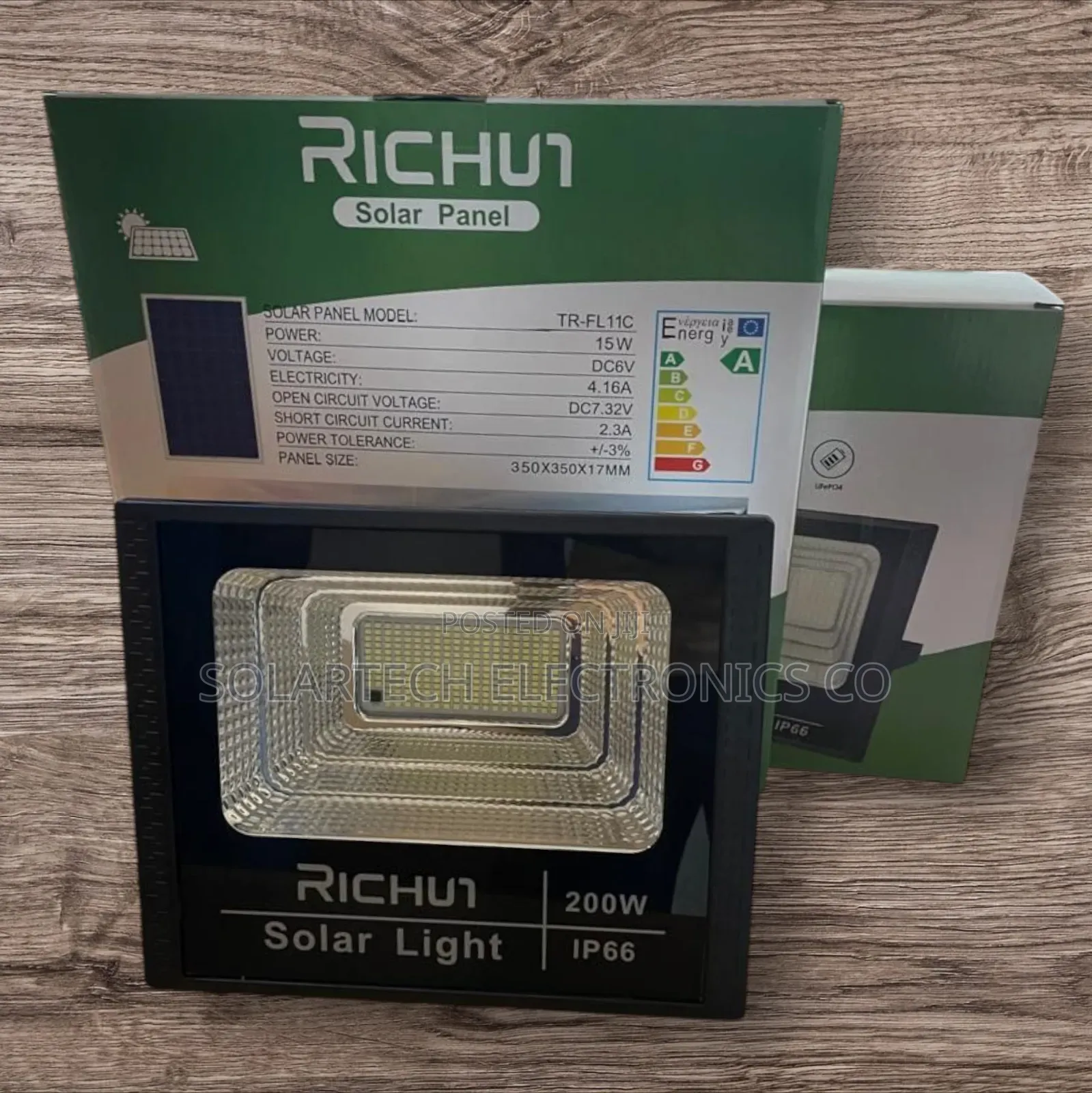 200w Richur Led Solar Flood Lights/ Security Lights