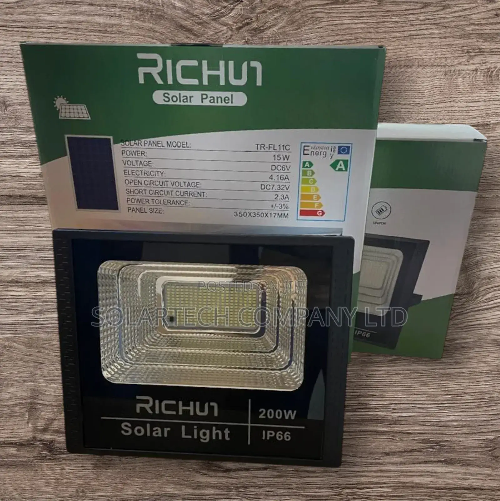 200w Richur Led Solar Flood Lights/ Security Lights