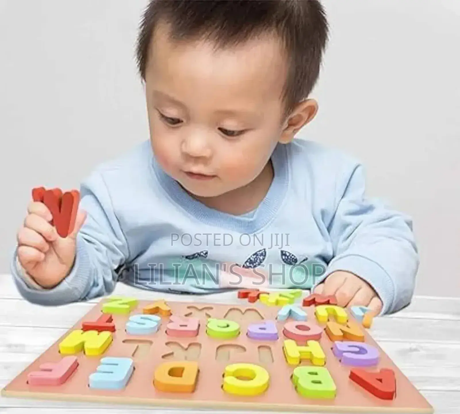 Shopimoz a to Z Kids English Alphabet Wooden Puzzle