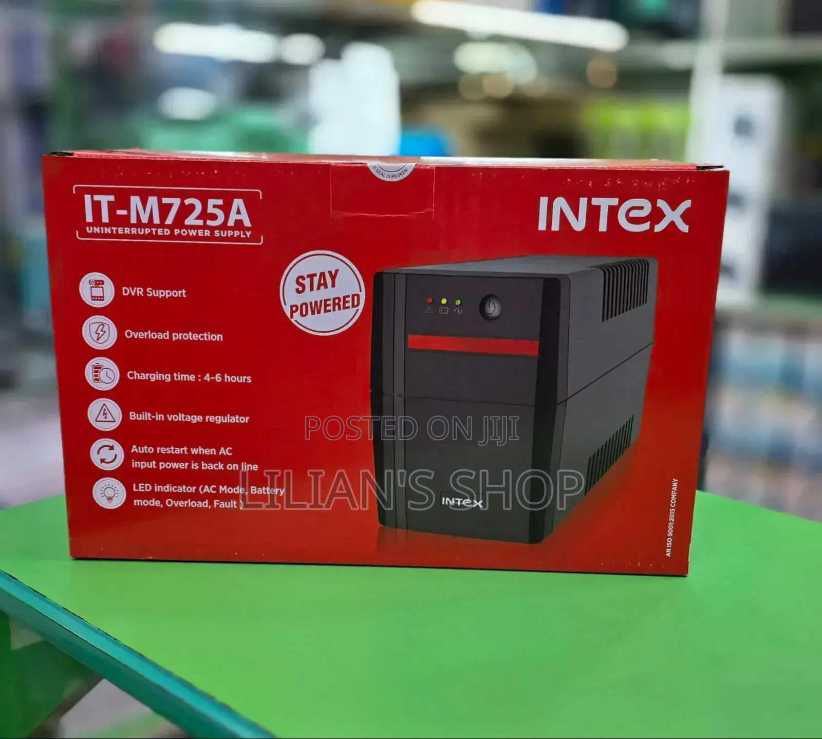 Intex It-M725a Uninterrupted Power Supply (Ups)