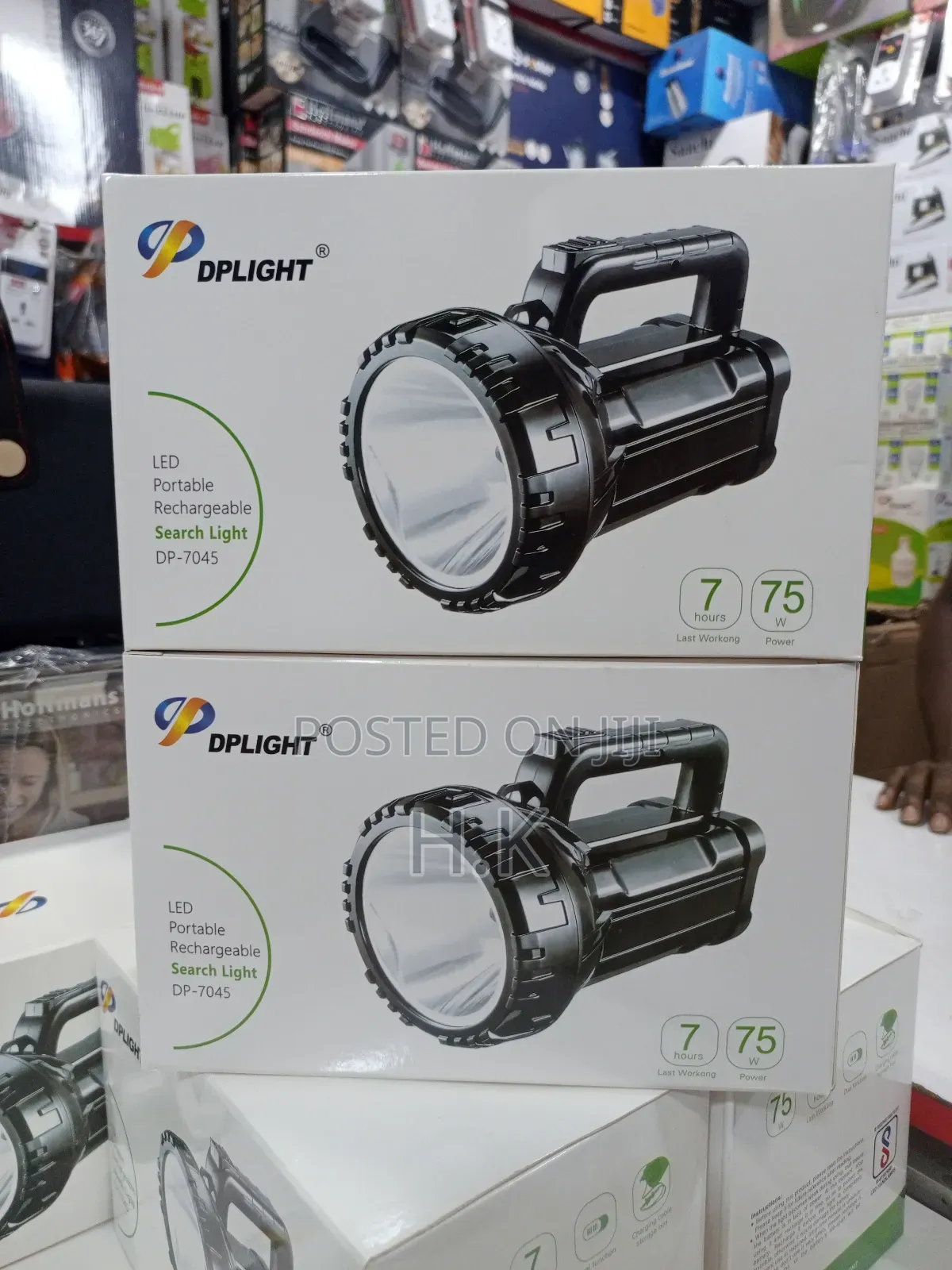 Dplight Led Portable Rechargeable Search Light Model Dp-7045