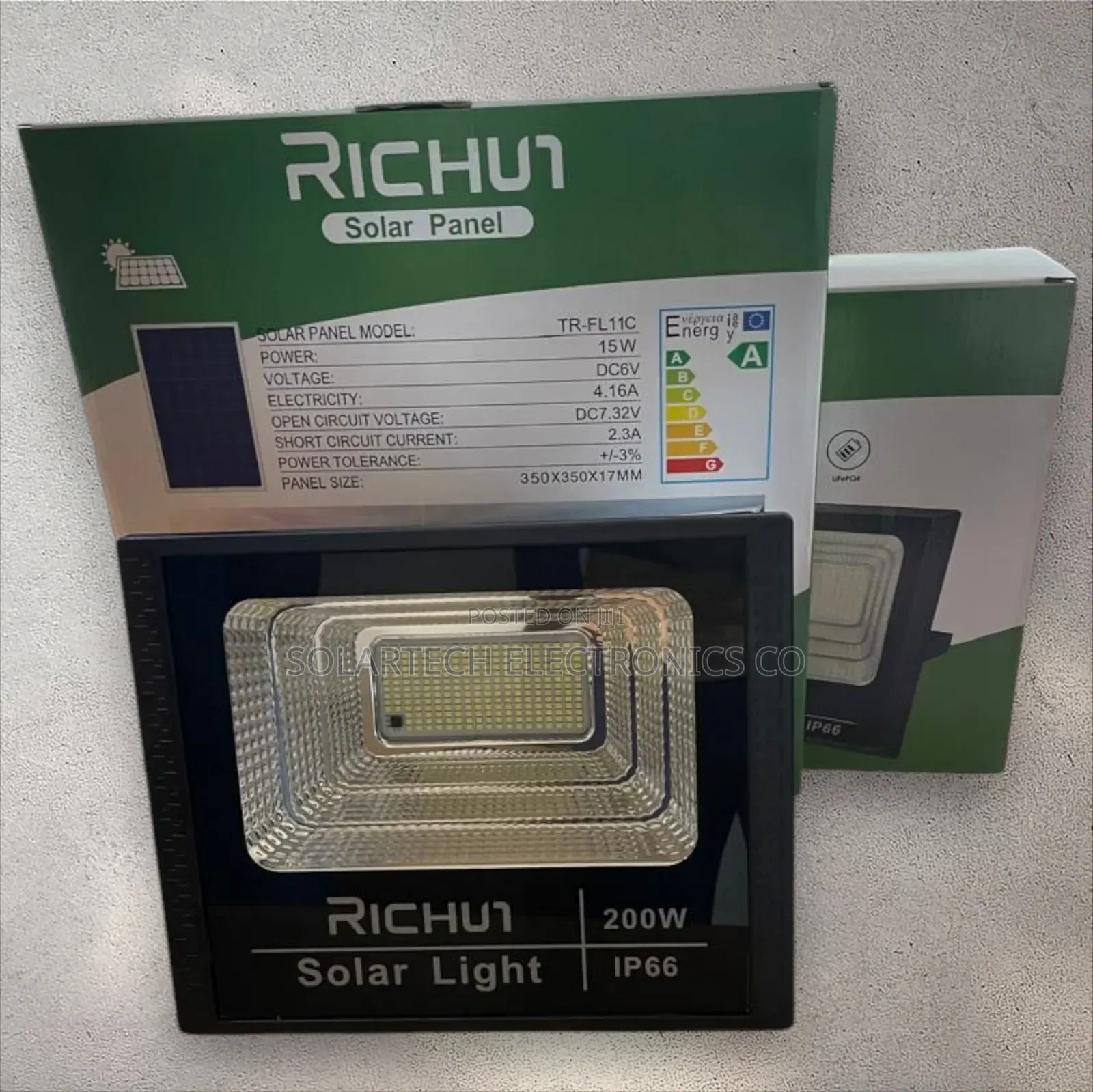 200w Original Richur Led Solar Flood Lights Qwek