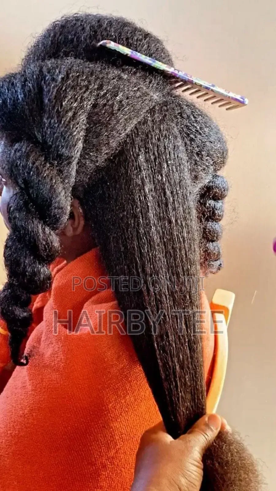 Hair Growth Oil and Edges