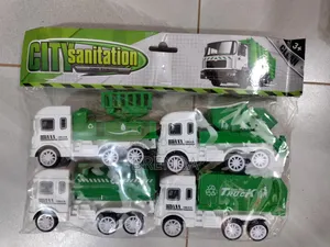 Fire, Construction, Military and Garbage Truck Sets