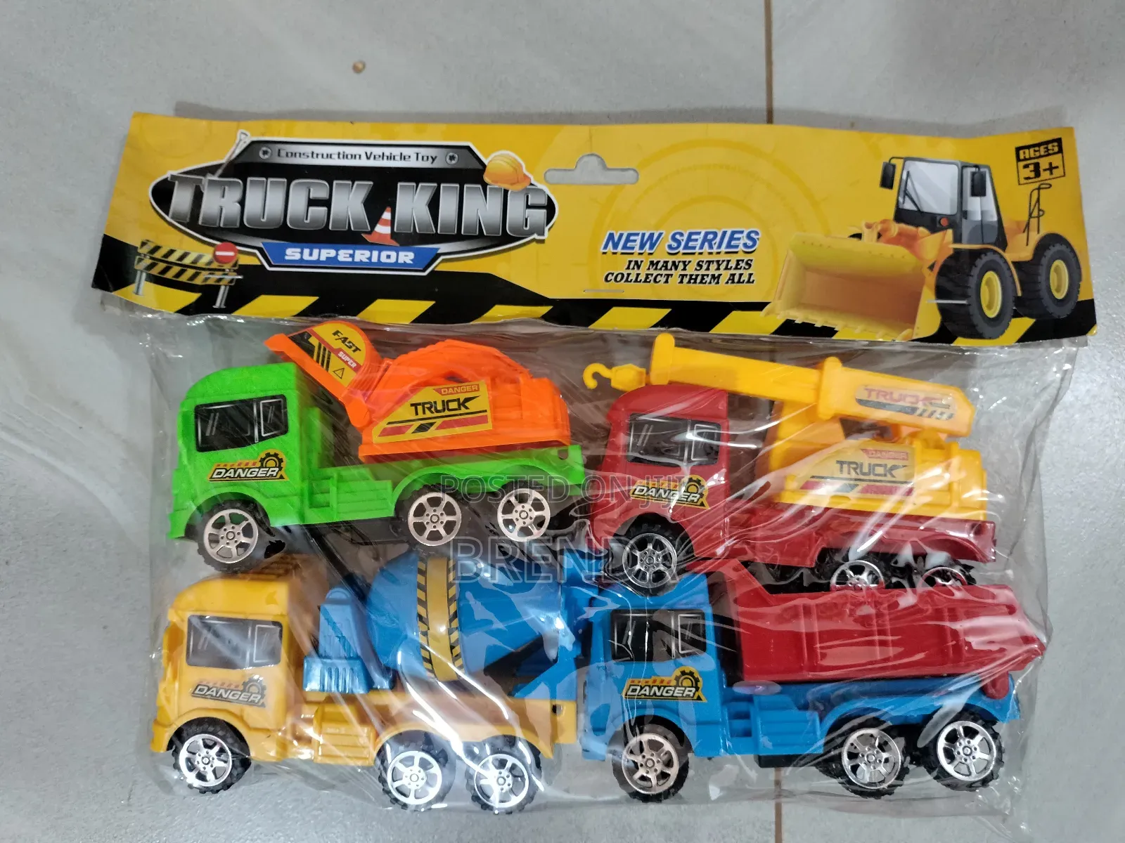 Fire, Construction, Military and Garbage Truck Sets