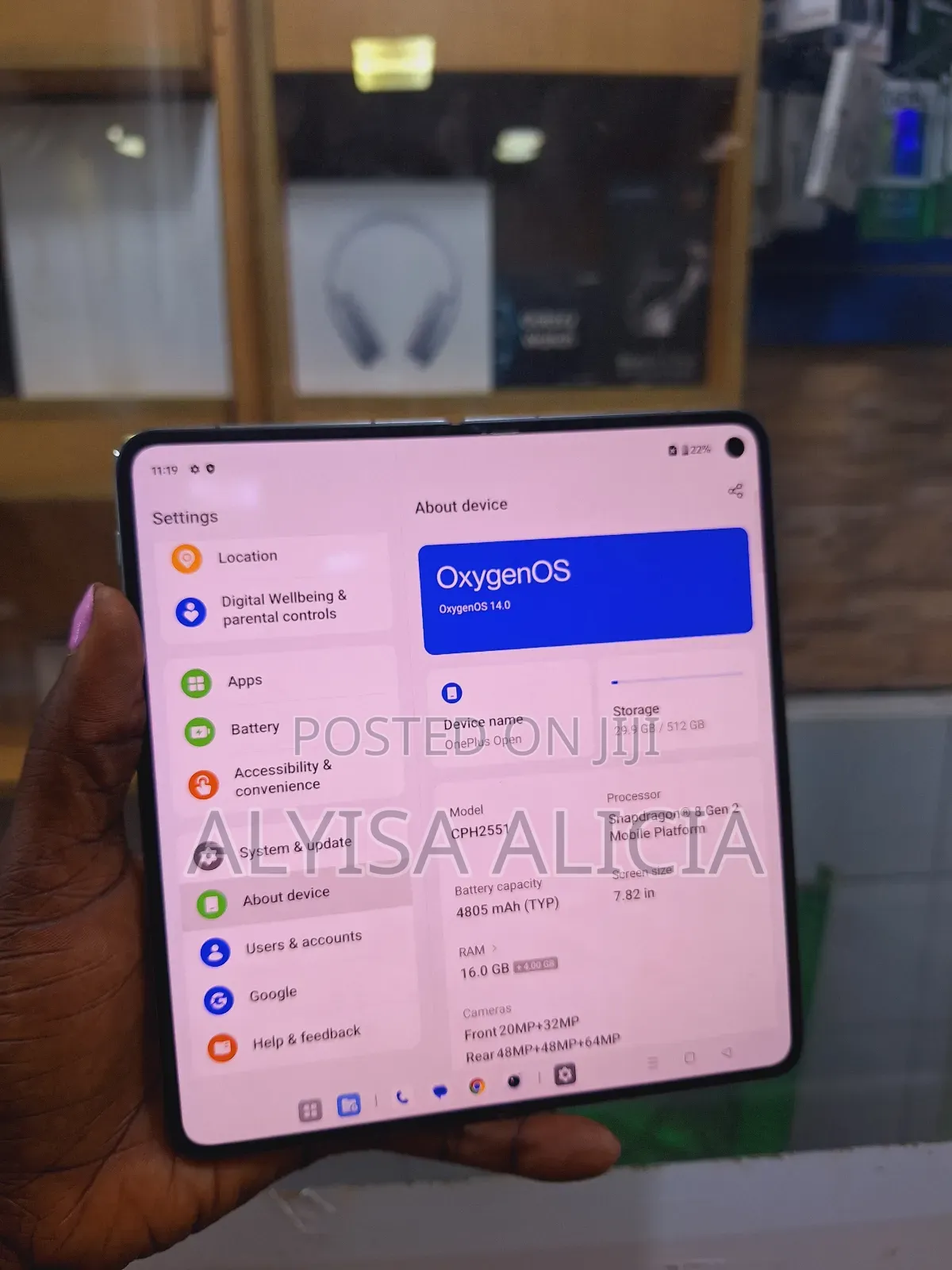OnePlus Open 512 GB Green