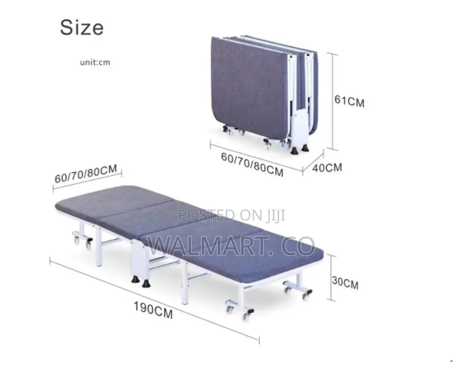Folding Adjustable Camping Bed