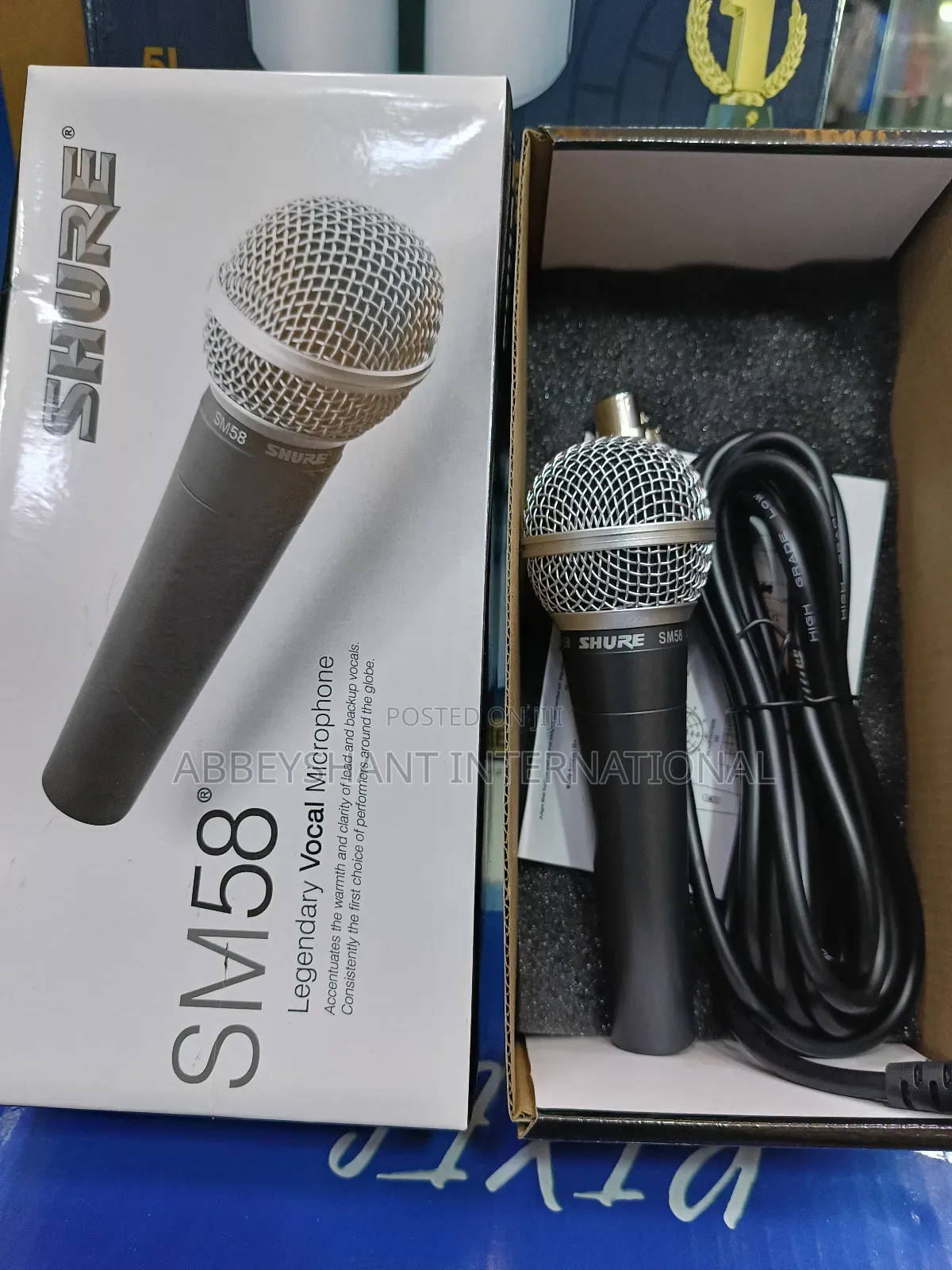 Shure Sm58 Microphone/Wired Shure Microphone