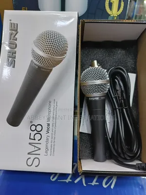 Shure Sm58 Microphone/Wired Shure Microphone