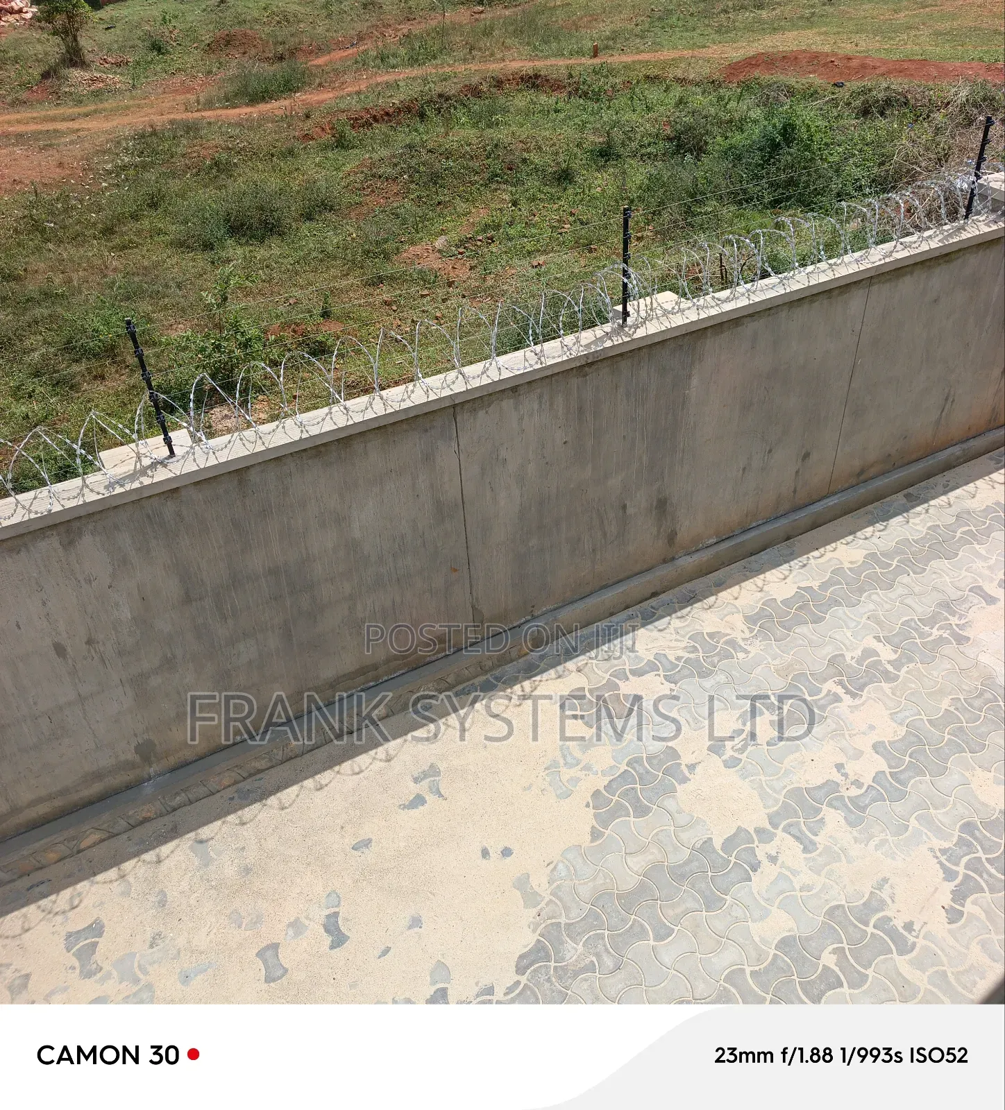 Electric Fence 100fts by 150fts
