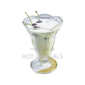 6 Pieces Milk Shakes/Ice Cream/Cocktail Glasses-transparent