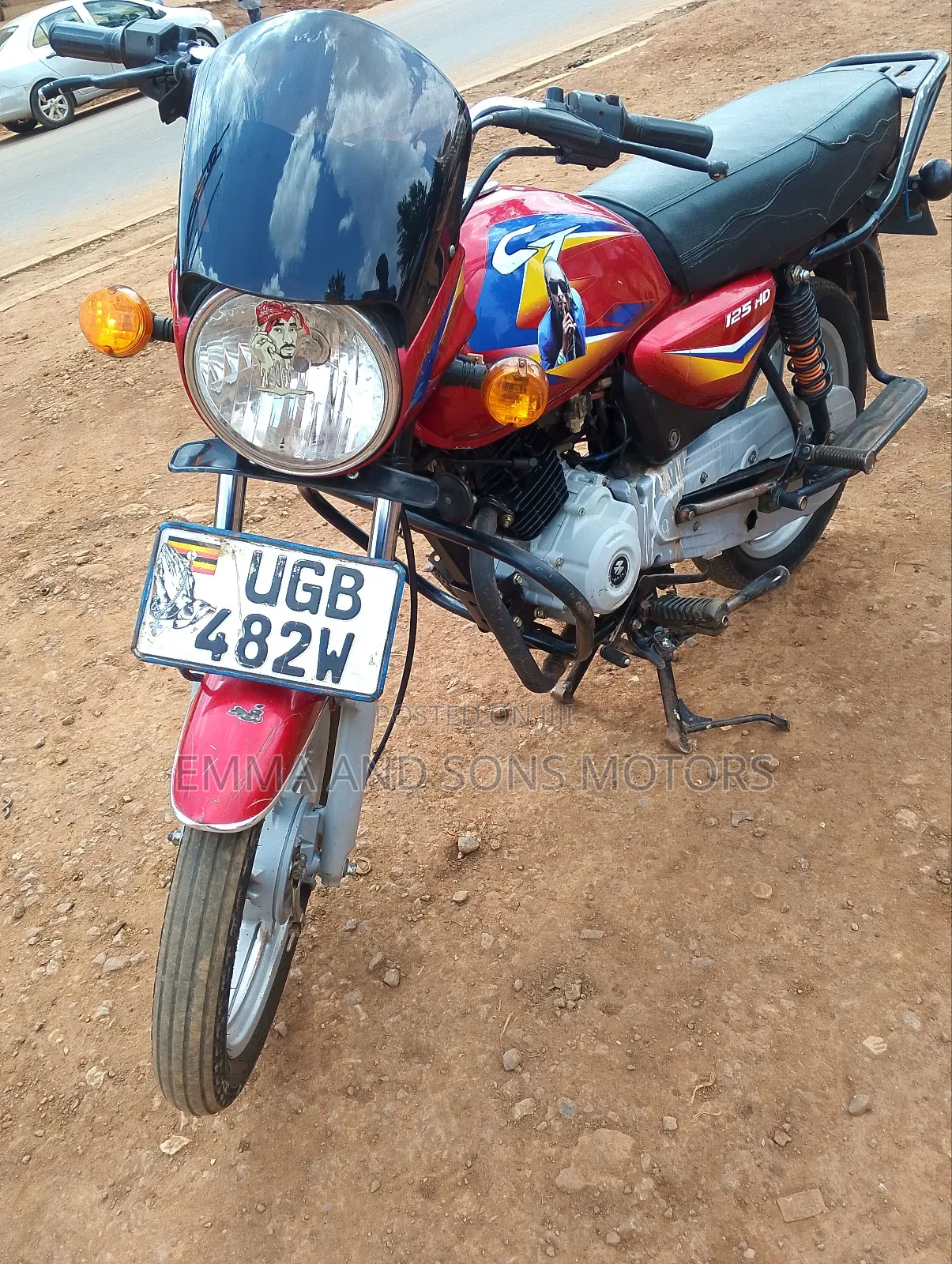 Bajaj Boxer 125 2023 Red