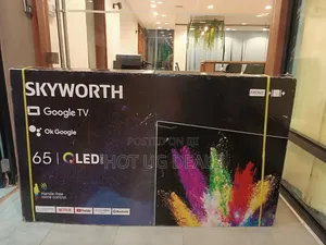 Skyworth Qled 65-inch 4k Smart Google Tv Built-in Chromecast